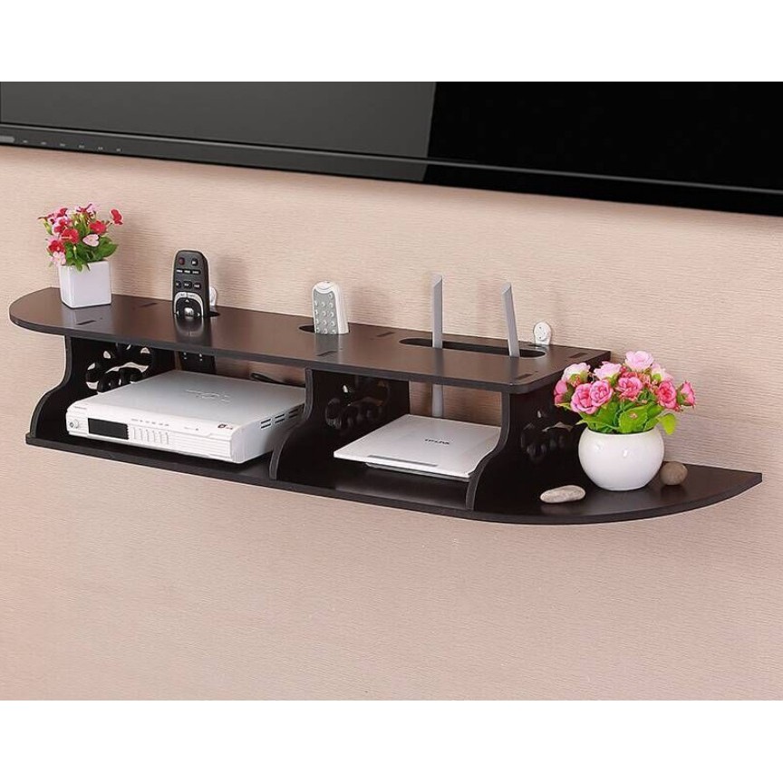 Kệ wifi hai hộc màu đen, màu trắng