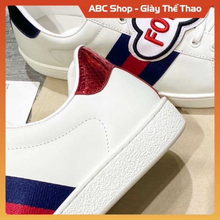 [FreeShip+ Hàng Xịn]  Giày sneaker gucci môi for love cho nam, Giầy Gucc.i ace trăng gót xanh đỏ siêu cấp