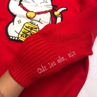 Áo mèo thần tài