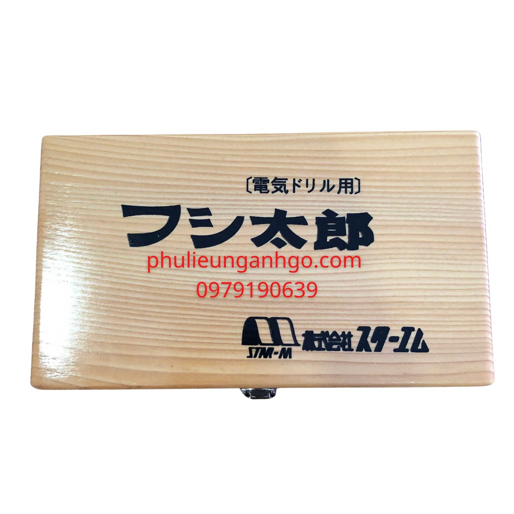Bộ mũi khoan côn phá mắt gỗ và gọt chốt, Star-M, No.4950 [MADE IN JAPAN]
