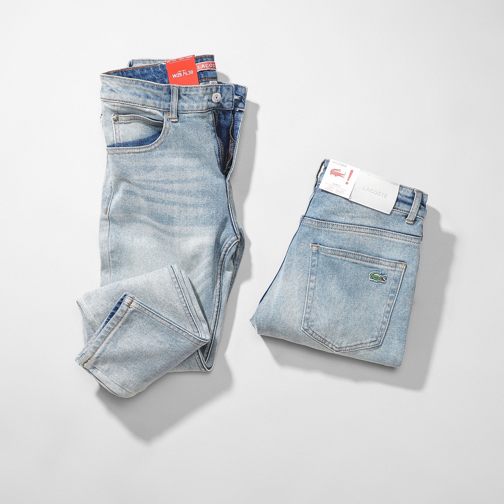 Quần Jean dài nam Lcst xanh dơ 210418 (Form Slimfit,chất vải co dãn,ống quần 15-17cm,hàng VNXK) | BigBuy360 - bigbuy360.vn