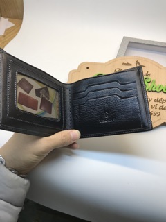 Ví nam da bò siêu chất full box