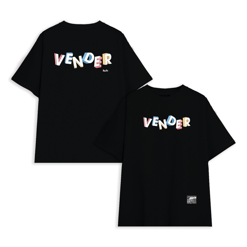 Áo thun VENDER SIGNATURE SS1 - Form rộng, tay lỡ - VENDER
