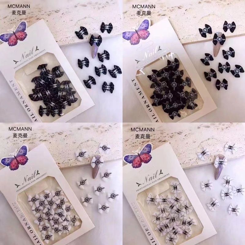 Charm nơ thương hiệu chanel siêu hót (ib chọn mẫu)