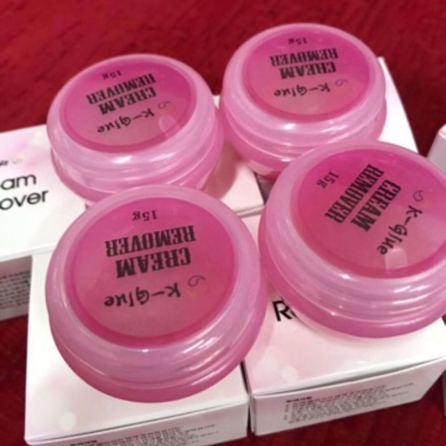 Sáp tháo mi siêu nhanh cream remover pink của Nhật