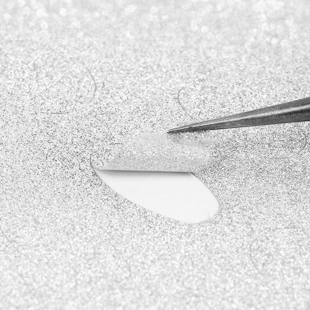 Giấy Dán Trang Trí Móng Nghệ Thuật Tự Dính Hình Giọt Nước Màu Aurora