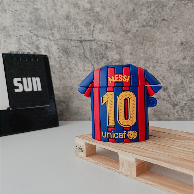 [Mã ELORDER5 giảm 10K đơn 20K] Case Airpods Messi cho AirPods 1/2/Pro - airpod case