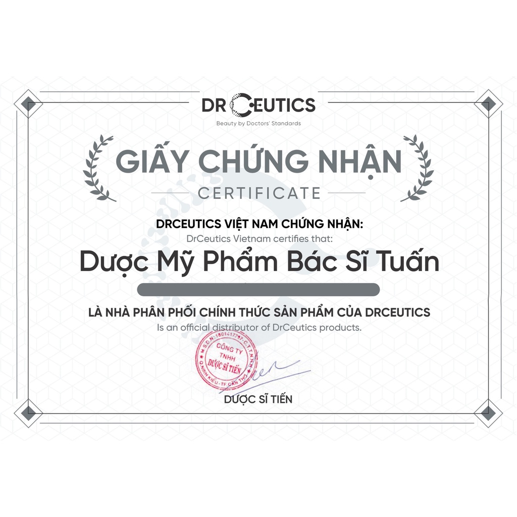 Serum Vitamin C 16% Drceutics và Basic vitamin C 12% Drceutics ngừa lão hóa sáng da mờ thâm