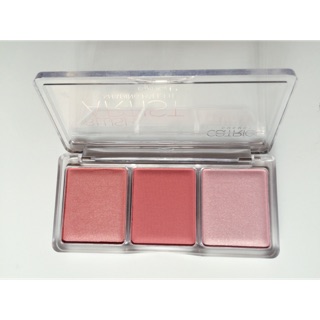 Bảng 3 màu Phấn Má Hồng Catrice Blush Artist Shading Palette
