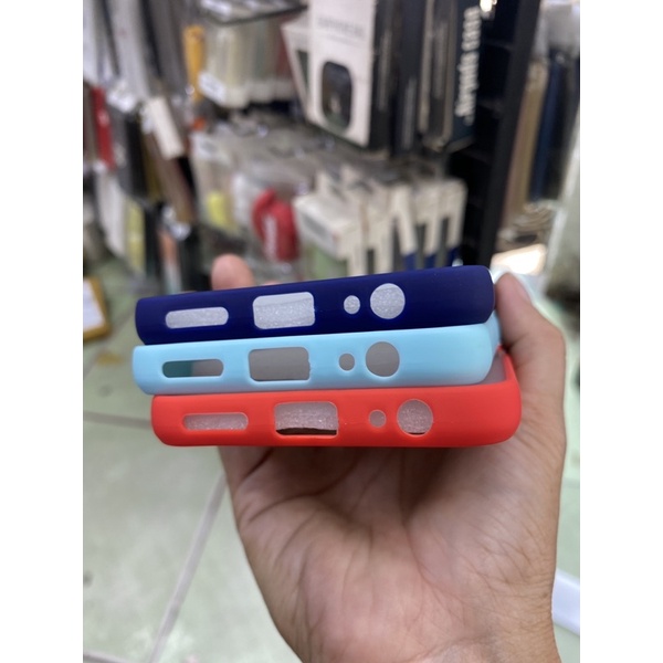 Ốp lưng Vivo Y15S/ Y15A 2021/ Y21/Y21S/Y33S lưng nhám viền dẻo màu bảo vệ Camera