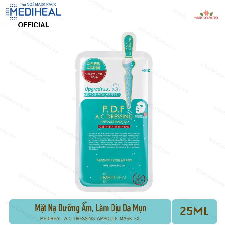 [Mã giảm giá] Mặt Nạ làm căng mịn và tăng đàn hồi cho da Mediheal P.D.F Ac-Dressing Ampoule.Mask