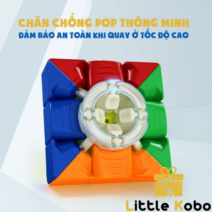 S13 FKC Rubik 3x3 RS3M 2020 MF3RS3 M Rubic Nam Châm 3 Tầng Stickerless MF3RS V3 M (Hãng Mod) 52 S13