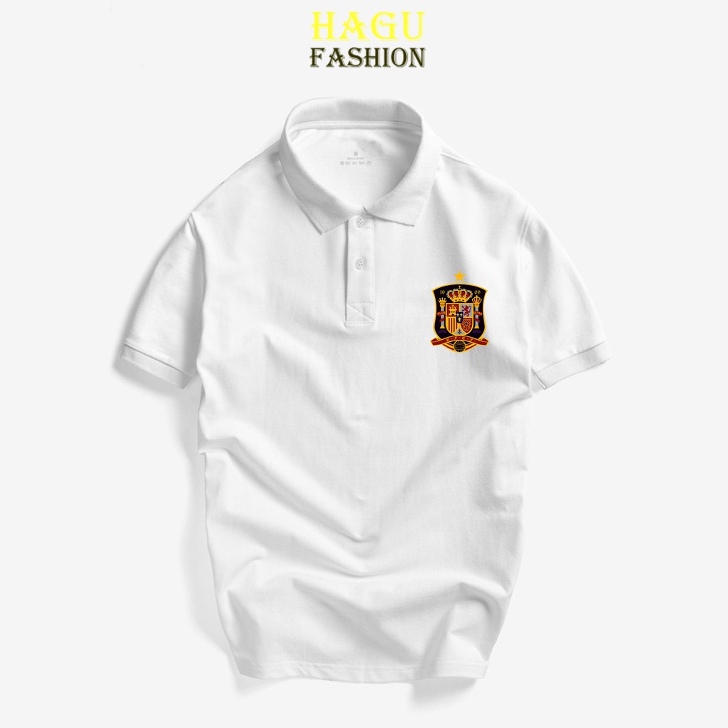 Áo Thun Polo Nam Nữ Cổ Bẻ Phong Cách Trẻ Trung In Logo Đội bóng Chất Liệu Thấm Hút Mồ Hôi Cao Cấp