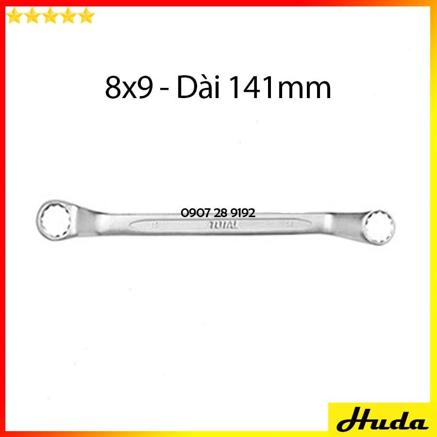 Cờ lê 2 vòng 6-18mm Total Cờ lê hai đầu vòng chất liệu Cr-V bền bỉ POI