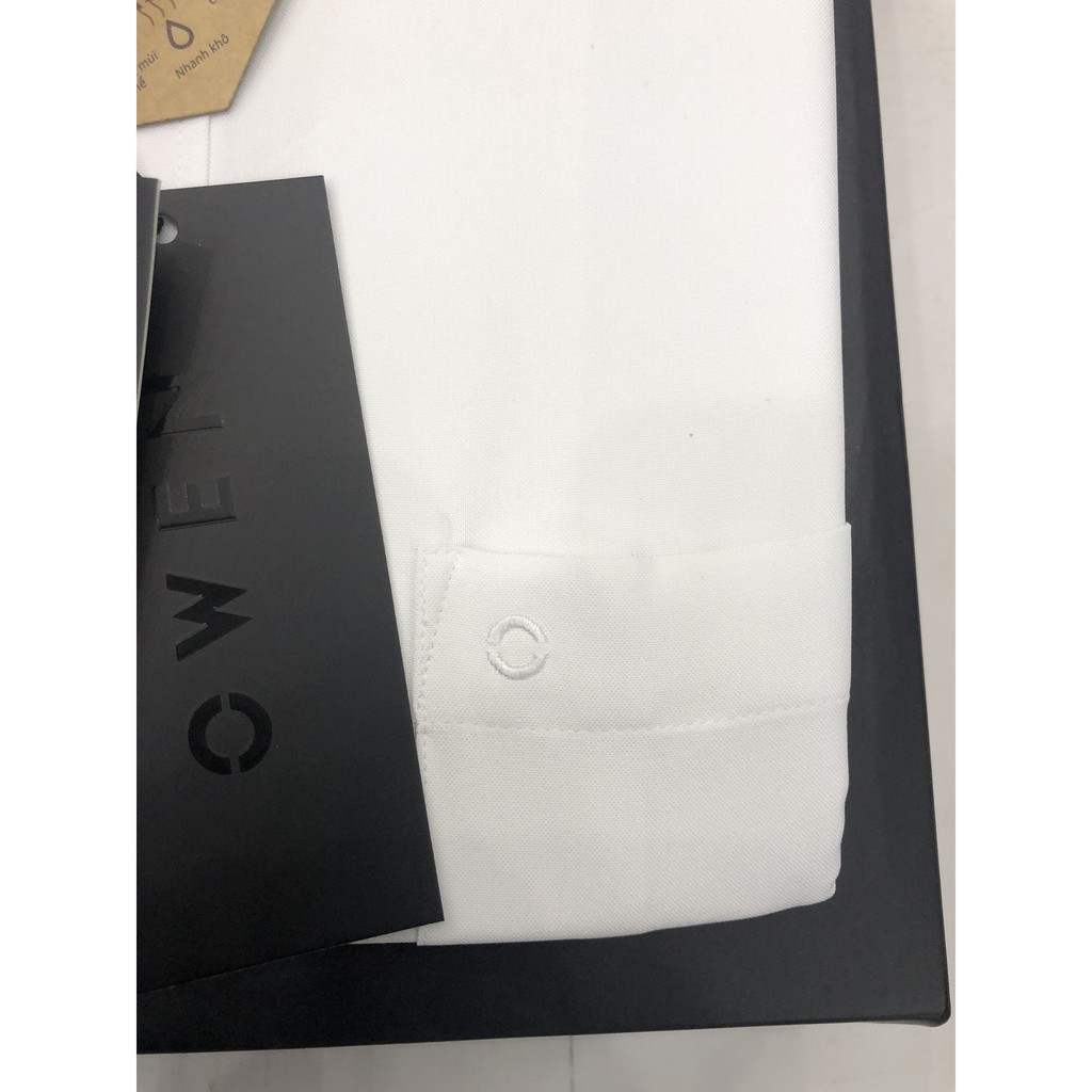 (OWEN SALE) ÁO SƠ MI TRẮNG DÀI TAY CÓ TÚI OWEN MẪU MỚI 2020 -FREE SHIP- CHẤT CAFE CAO CẤP AR22325 | BigBuy360 - bigbuy360.vn
