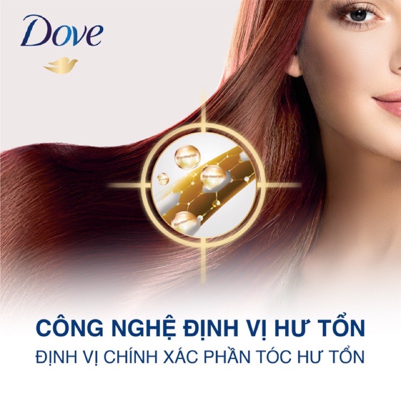 Dầu Gội Dove PHỤC HỒI HƯ TỔN  chai 640G