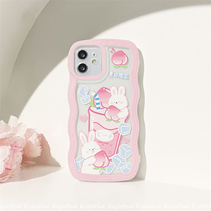 Ốp Điện Thoại Silicone Mềm Chống Sốc Họa Tiết Thức Uống Cho iPhone 13 12 11 Pro Max X XR Xs Max 6 7 8 Plus