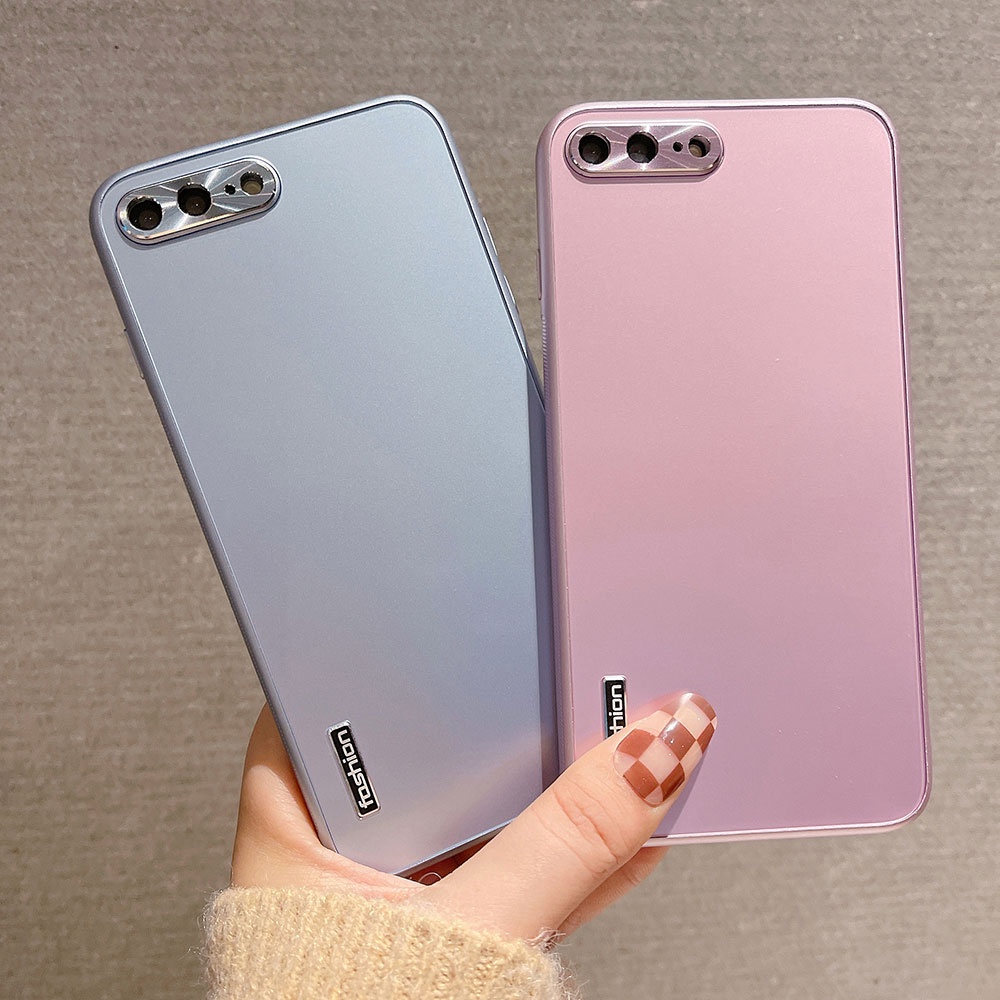 Ốp Điện Thoại Kim Loại Bảo Vệ Camera Chống Rơi Sang Trọng Cho iPhone 7 plus iPhone 8 plus SE 2022 2020