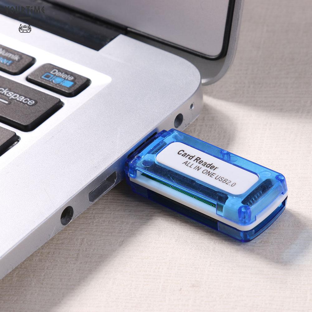 Đầu đọc thẻ nhớ 4 trong 1 USB 2.0 cho Micro SD TF M2