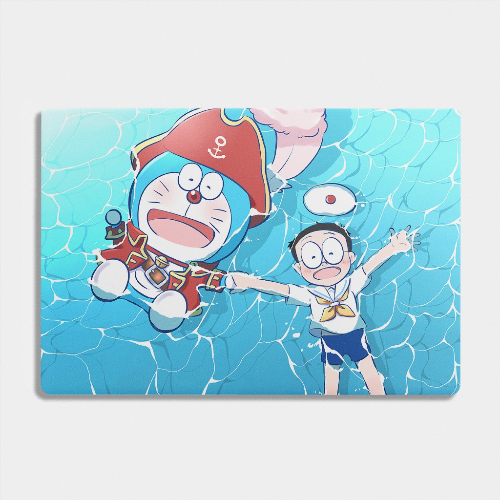 Bộ skin dán laptop mẫu Doraemon / Có mẫu decal dán cho tất cả các hãng máy tính