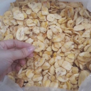Chuối sấy giòn ngọt.
