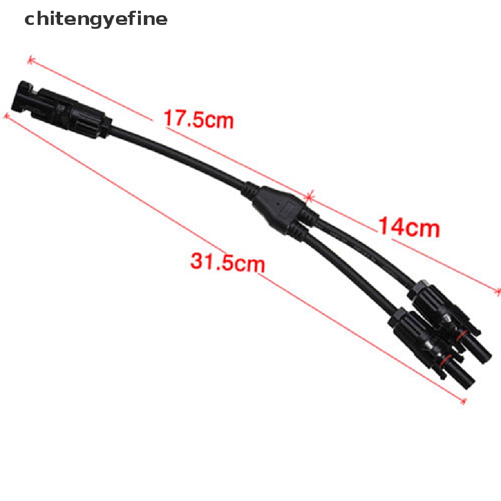 Đầu nối dây cáp hình chữ Y MC4 M/M/F cho tấm pin năng lượng mặt trời