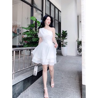 ĐẦM TRẮNG DỰ TIỆC - hàng thiết kế cao cấp