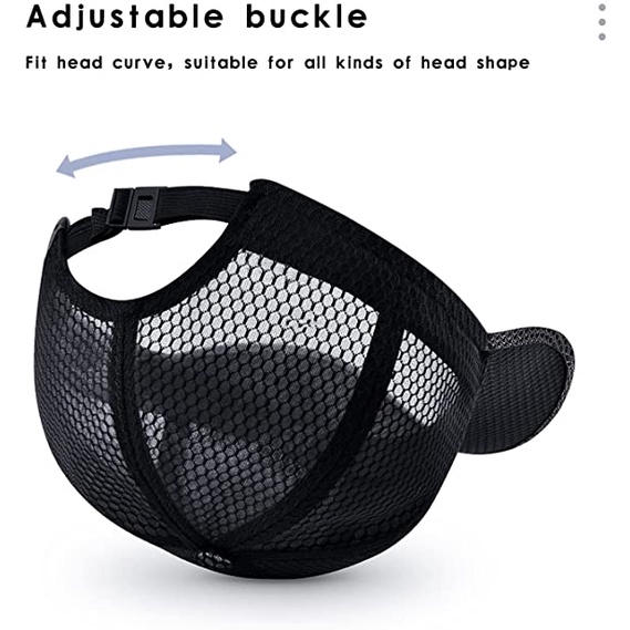 Mũ lưỡi trai phối lưới thoáng khí phong cách hip hop cho nam nữ