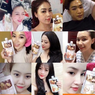 Mặt nạ gold whitening mask