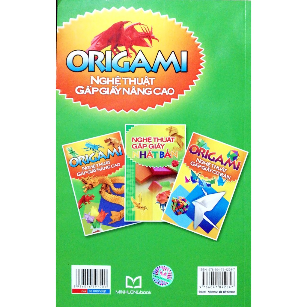 Sách: Origami - Nghệ Thuật Gấp Giấy Nâng Cao