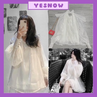 Áo sơ mi kiểu áo babydoll tơ óng 2 lớp phối ngọc kèm video ảnh thật Loại 1 hàng đẹp