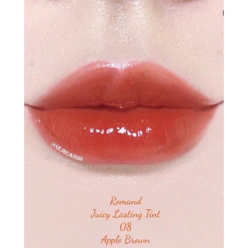 Son Bóng Romand Juicy Lasting Tint #08