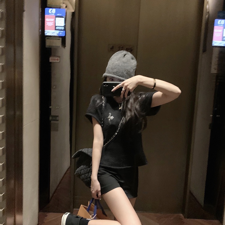 Áo Thun Ngắn Tay Họa Tiết Chữ Thập Thời Trang Cho Nam