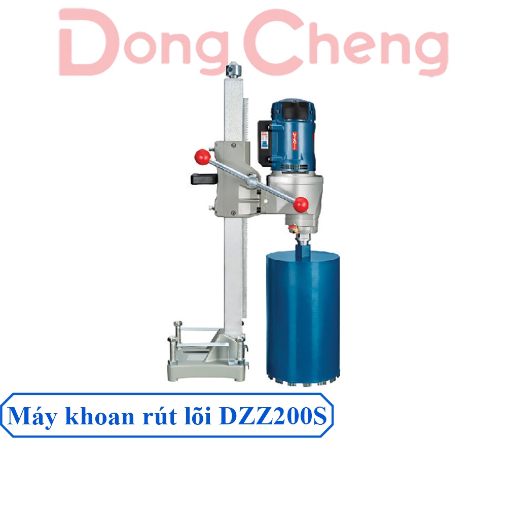 Máy Khoan Rút Lõi Dongcheng DZZ200S Công Suất 3300W - Khả Năng Khoan Mạnh Mẽ 200mm