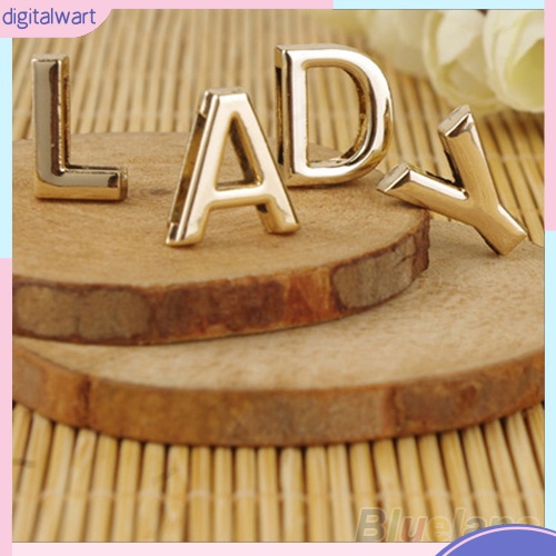 Dây Chuyền Chữ Cái Mạ Màu Vàng Thời Trang Nữ