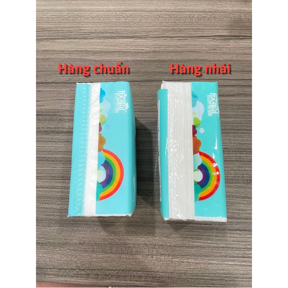 THÙNG 30 GÓI GIẤY ĂN CẦU VỒNG XIN MIER CHUẨN NỘI ĐỊA