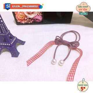 Sỉ 10 buộc tóc hàng quốc dài  37k