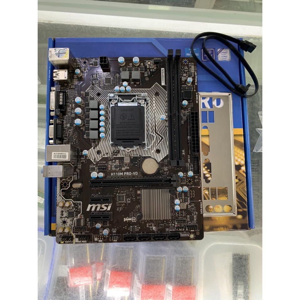 Main MSI H110M PRO-VD Có Chặn Main, Full Box Hàng Siêu Đẹp - Bảo Hành 12 Tháng 1 Đổi 1