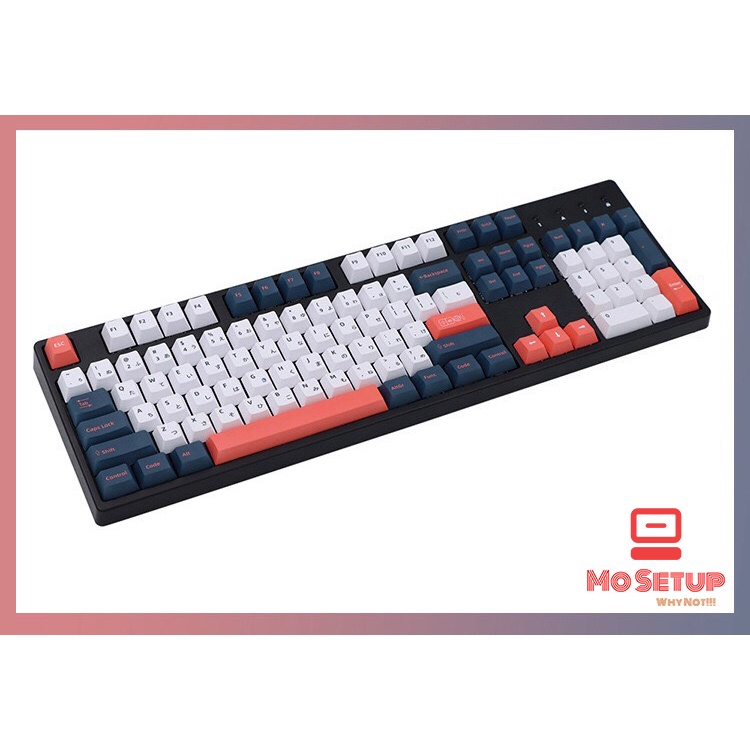 Keycap PBT Bento Dye-Sup Profile Cherry - Phù hợp tất cả các Layout 61,68,84,98,TKL,Fullsize