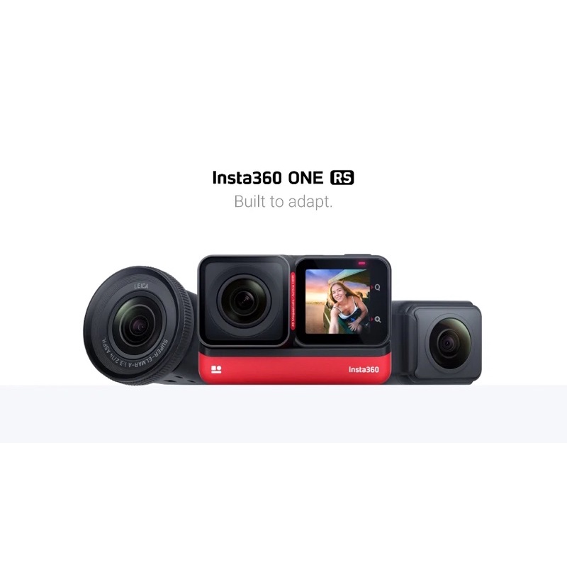 Camera INSTA360 One RS Twin Edition – 4K Edition 1-Inch Edition - Máy Quay Phim Hành Động Insta360 One RS