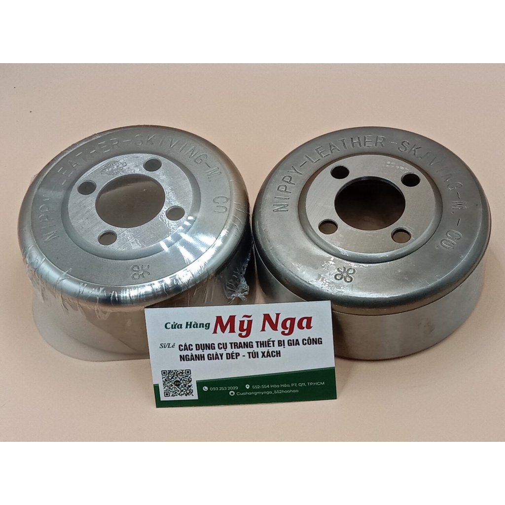 Dao máy lạng nippy - lạng giày da công nghiệp hộp xanh loại 1 - hộp đen loại 2