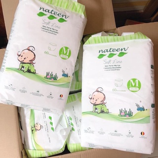 {Hoàn xu}Bỉm NATEEN nội địa Bỉ cao cấp quần/dán size S54/M48/L44/L54/XL48/XXL42(dán/quần)