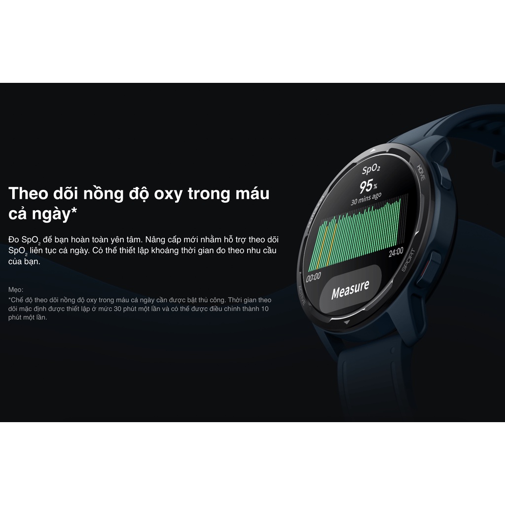 Đồng hồ thông minh Xiaomi Watch S1 Active - Chính hãng