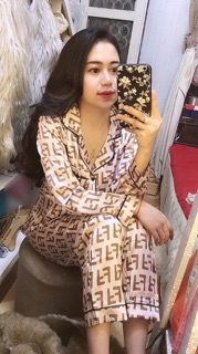 SIÊU ĐẸP 2 bộ lụa dài tay