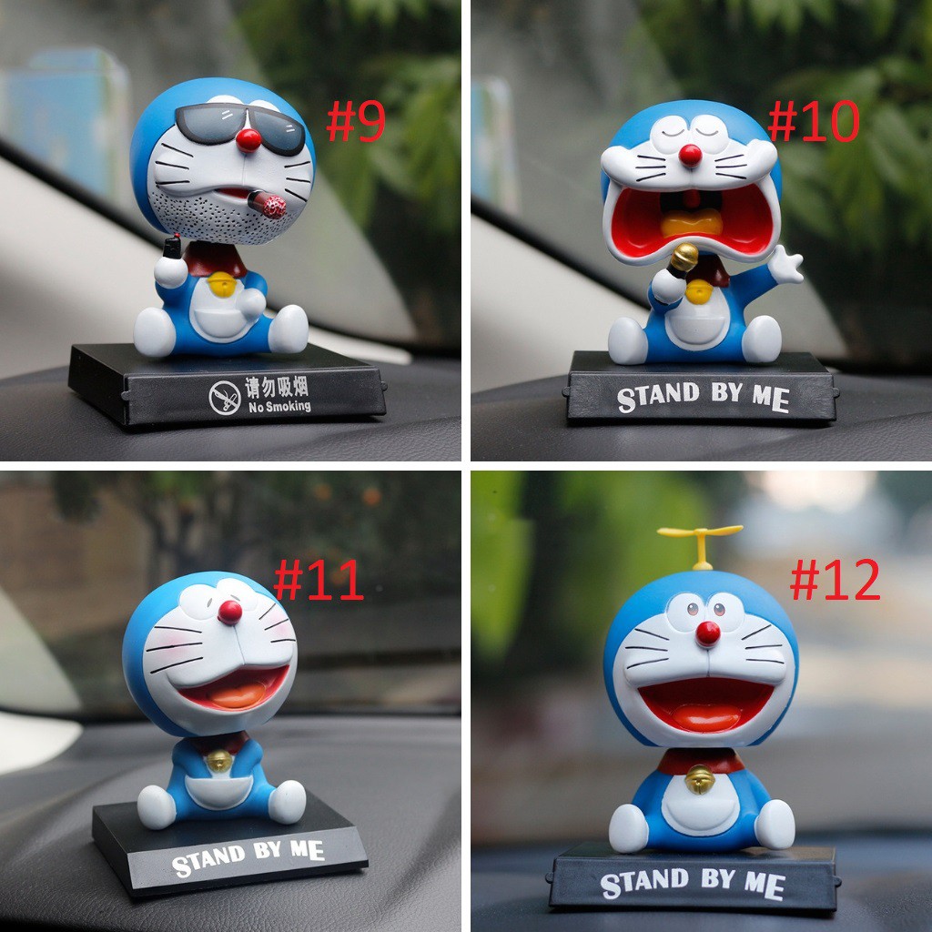 Đồ chơi mô hình Doraemon đầu rung siêu ngáo