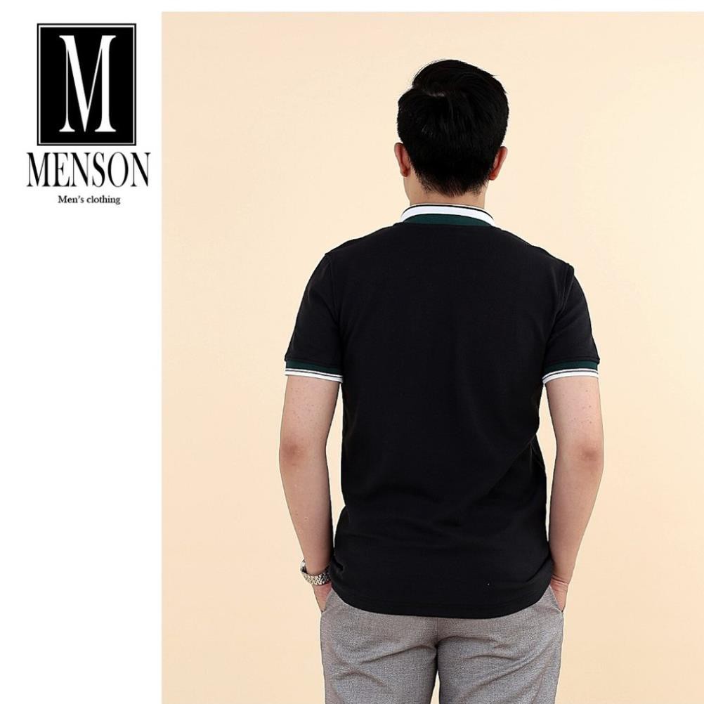 ⭐️GIẢM GIÁ 50%⭐️Áo Polo Nam Vải Cá Sấu Chất Mát - Áo Thun Nam Cổ Bẻ Ngắn Tay Menson M100 | BigBuy360 - bigbuy360.vn