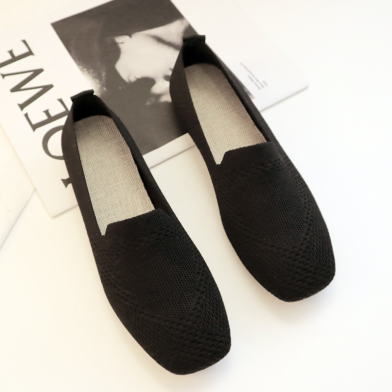 Giày Búp Bê Mũi Vuông Thời Trang Nữ Tính