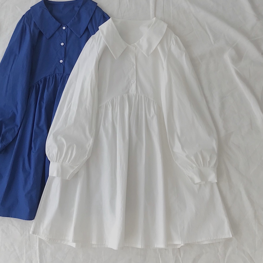 Đầm Babydoll Form Rộng JEM CLOSET Thiết Kế Basic Nhiều Màu Dễ Mix Đồ Đễ Thương QUARK  3407