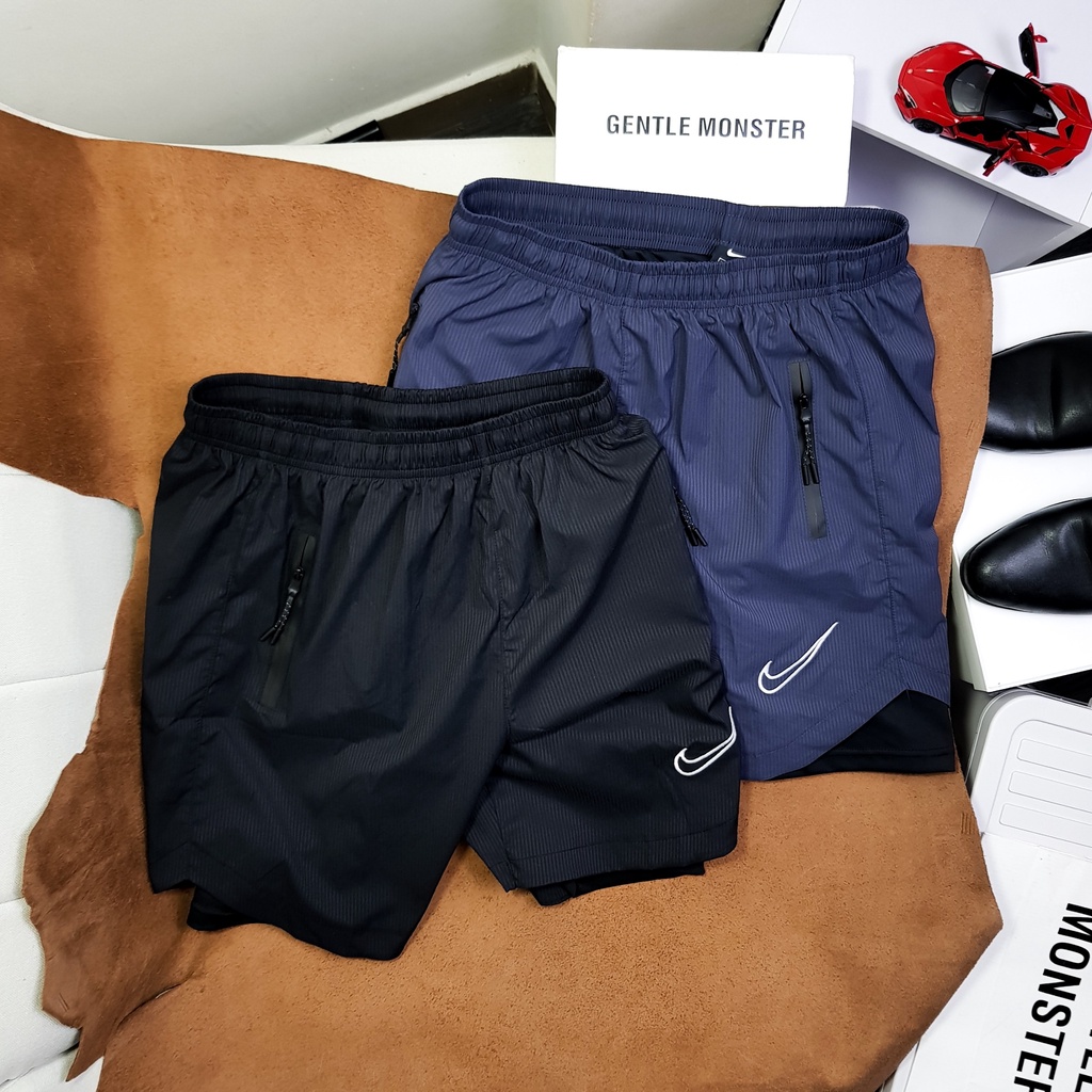 Quần short thể thao legging 2 lớp trợ lực, hổ trợ vận động tối đa 10010