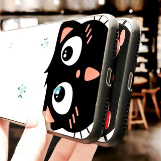 Ốp Lưng Kính Cường Lực cho iphone Black Cat đủ mã từ iphone 6 đến 11 pro max k208